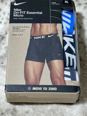 Nike XL Dri-FIT Micro Boxers Briefs 3 Pack NWT